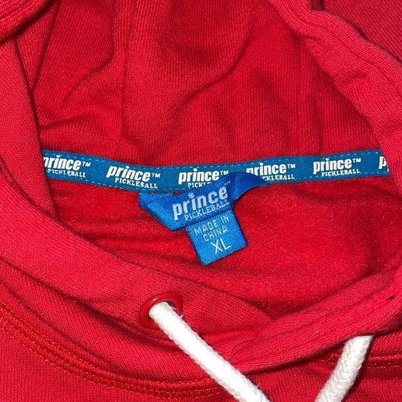 Prince Pickleball Fleece Hooded Pullover Sweatshirt - Picture 4 of 5